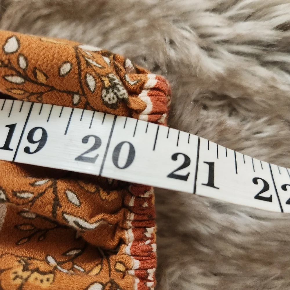 American Eagle‎ Outfitters Peasant Mini Dress Orange Women's Size Small